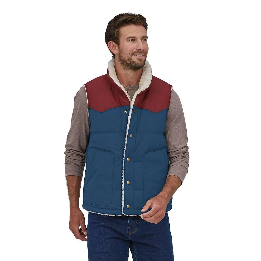 商品Patagonia|Men's Reversible Bivy Down Vest,价格¥1100,第1张图片