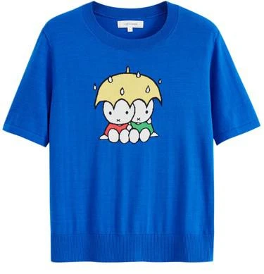 商品Chinti & Parker|Miffy 伞纯棉卫衫T恤,价格¥2602,第1张图片