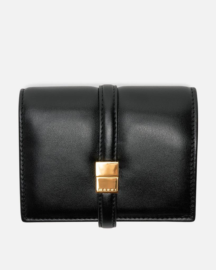 Carteira Prisma Billfold em pele - Preta image 2