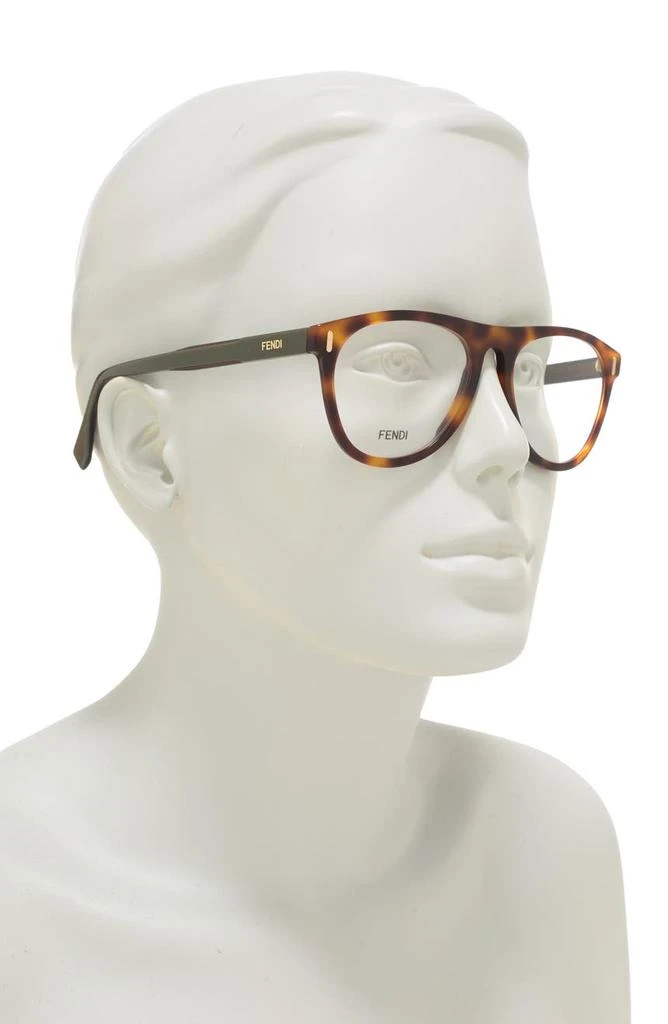 商品Fendi|53mm Round Optical Frames,价格¥538,第3张图片详细描述