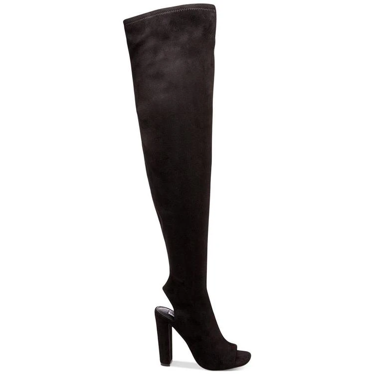 商品Steve Madden|Women's Kimmi Peep-Toe Over-The-Knee Boots,价格¥338,第3张图片详细描述