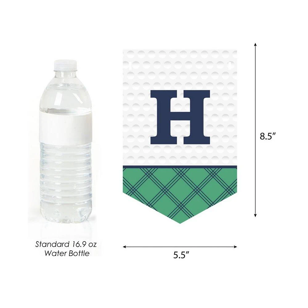 商品Big Dot of Happiness|Par-Tee Time - Golf - Bunting Banner - Golf Party Decorations - Happy Birthday,价格¥157,第3张图片详细描述