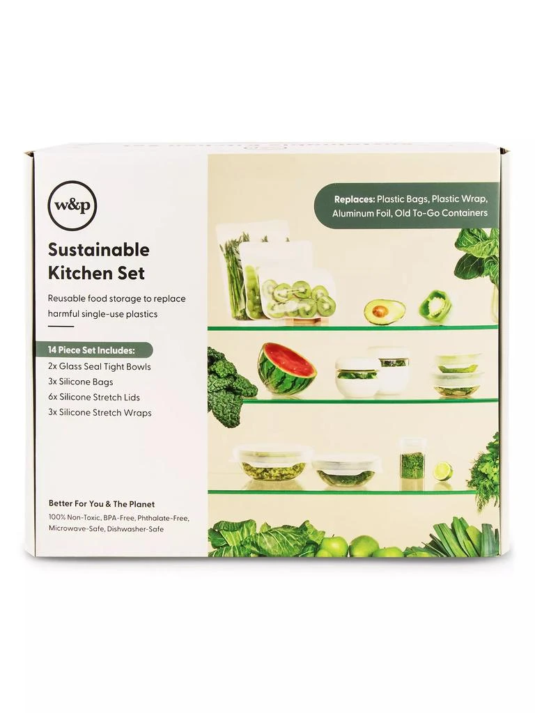 商品W&P|14-Piece Sustainable Kitchen Food Storage Set,价格¥749,第5张图片详细描述