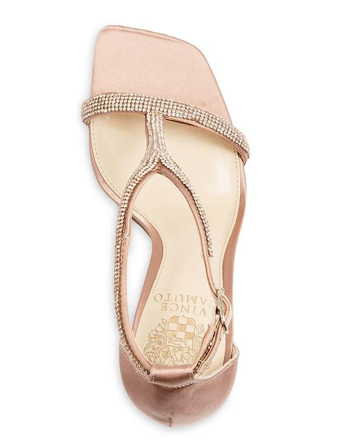 商品Vince Camuto|VINCE CAMUTO Women's Sorthand Crystal Embellished High Heel Sandals,价格¥481,第3张图片详细描述