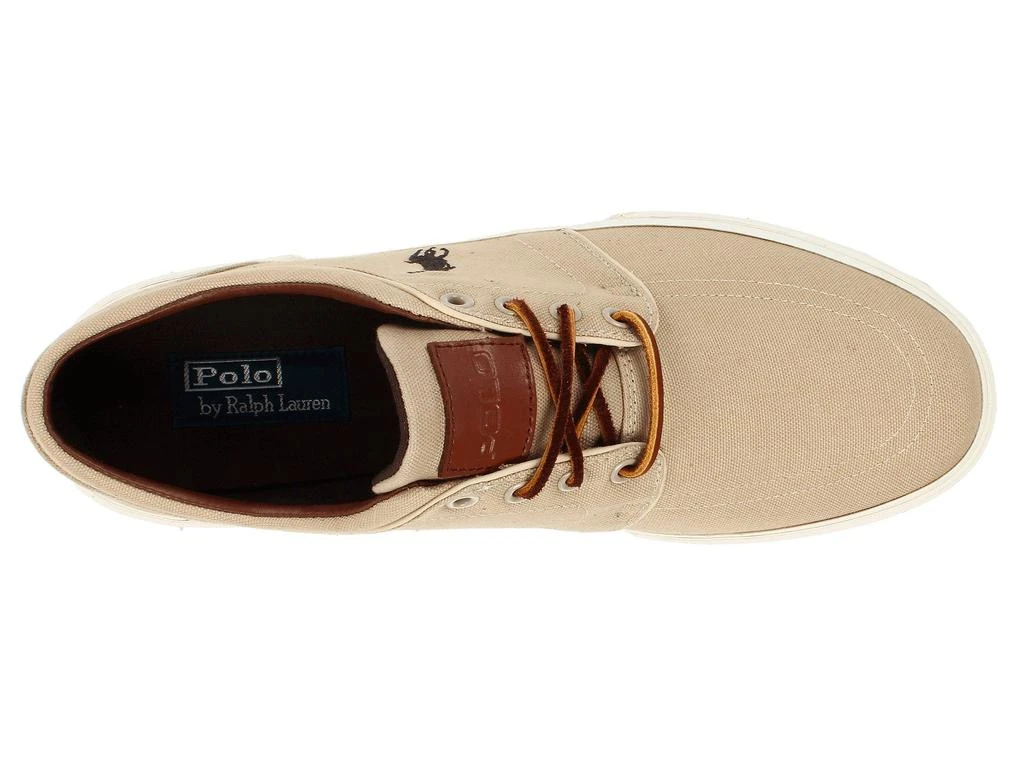 商品Ralph Lauren|Faxon Low-Top Canvas Sneaker,价格¥377,第2张图片详细描述