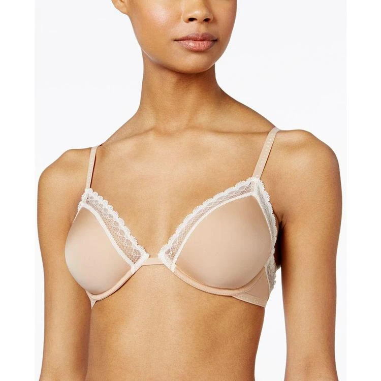 商品Calvin Klein|Signature Plunge Unlined Bra QF1418,价格¥169,第1张图片