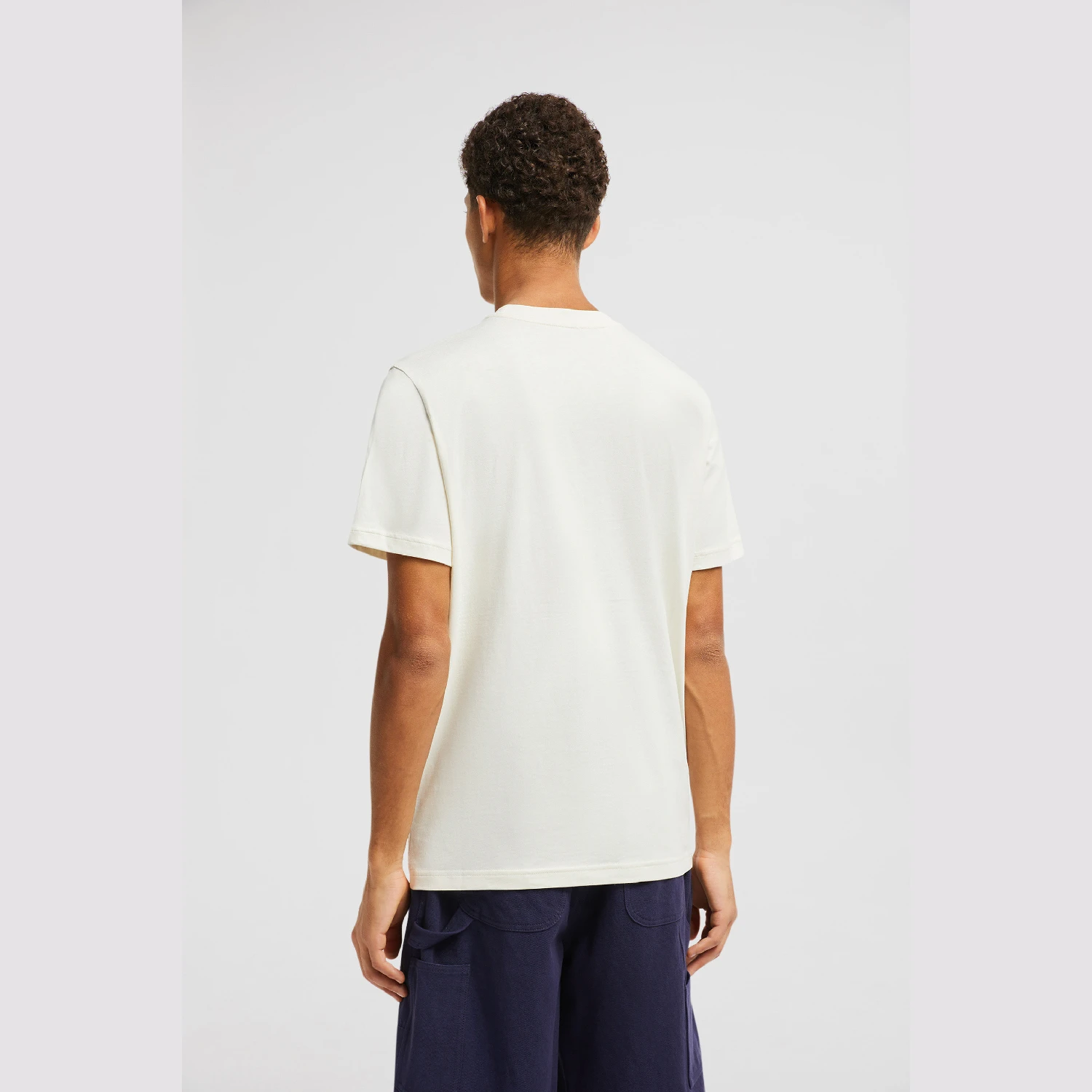 【预售】 MONCLER盟可睐 25春夏 男士 短袖T恤 Embroidered Logo Cotton T-Shirt K10918C0006389AJS034 商品
