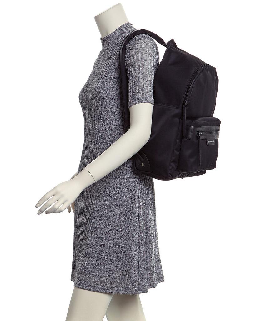 Longchamp Le Pliage Neo Medium Nylon Backpack, Black商品第3张图片规格展示