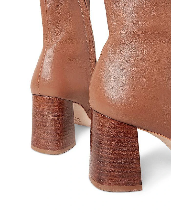 商品Loeffler Randall|Woman's Elise Square Toe Block Heel Booties,价格¥892,第4张图片详细描述