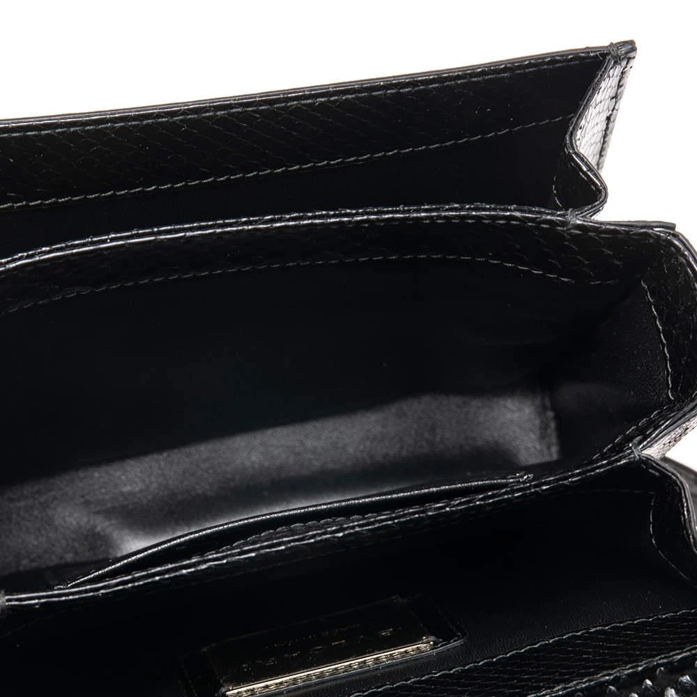 Bvlgari Ombre Pink/Black Python And Perspex Bulgari Chain Crossbody Bag 商品