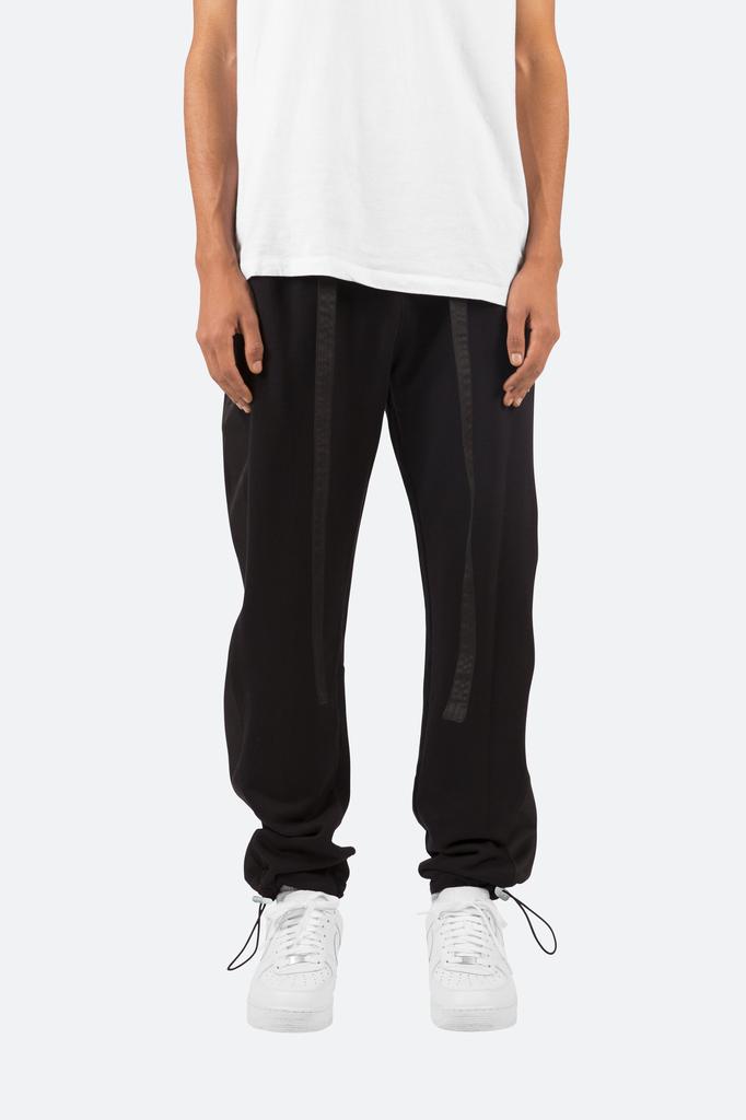 MNML]MNML|Baggy Track Sweatpants - Black 价格¥119 | 别样海外购