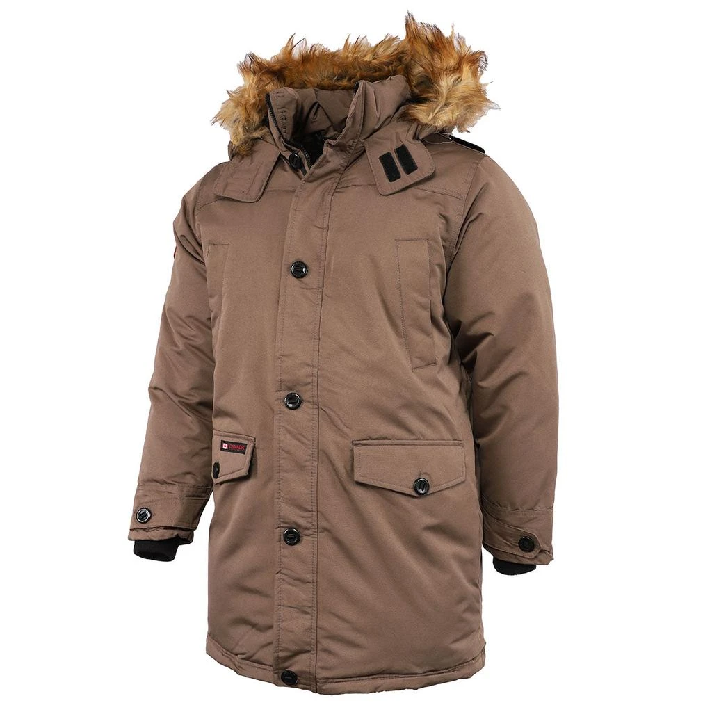 商品Canada Weather Gear|Canada Weather Gear Men's Parka Jacket,价格¥458,第4张图片详细描述