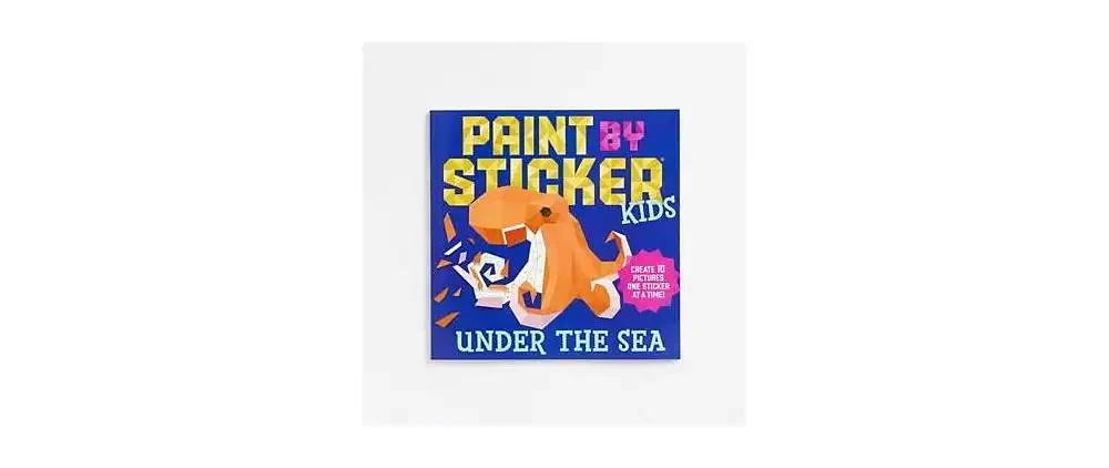 商品Barnes & Noble|Under the Sea- Create 10 Pictures One Sticker at a Time Paint by Sticker Kids Series by Workman Publishing,价格¥82,第1张图片