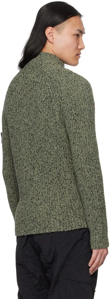 商品Stone Island|Green Zip Sweater,价格¥5597,第3张图片详细描述