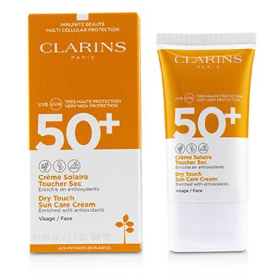 商品Clarins|Clarins - Dry Touch Sun Care Cream For Face SPF 50 50ml/1.7oz,价格¥251,第4张图片详细描述