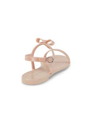 商品Stuart Weitzman|Women's Mellie Bow Jelly Flat Sandals,价格¥199,第3张图片详细描述