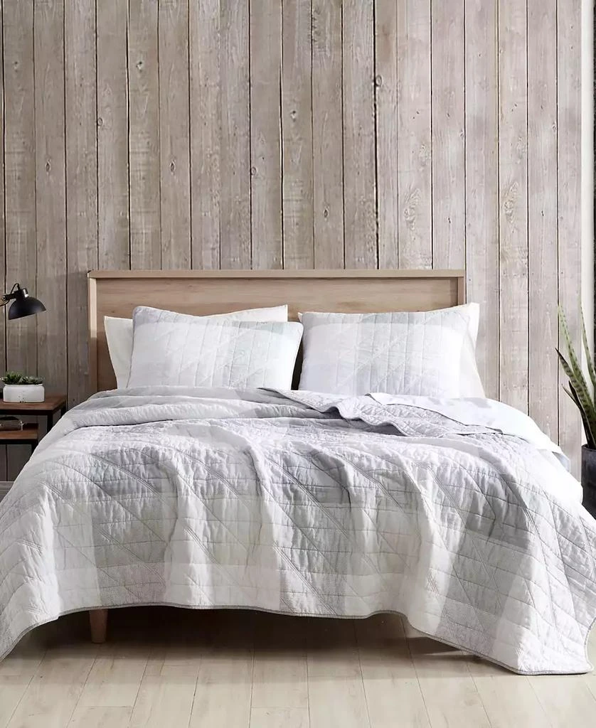 商品Eddie Bauer|Boulder Plaid Reversible 3-Pc. Quilt Set,价格¥977,第2张图片详细描述
