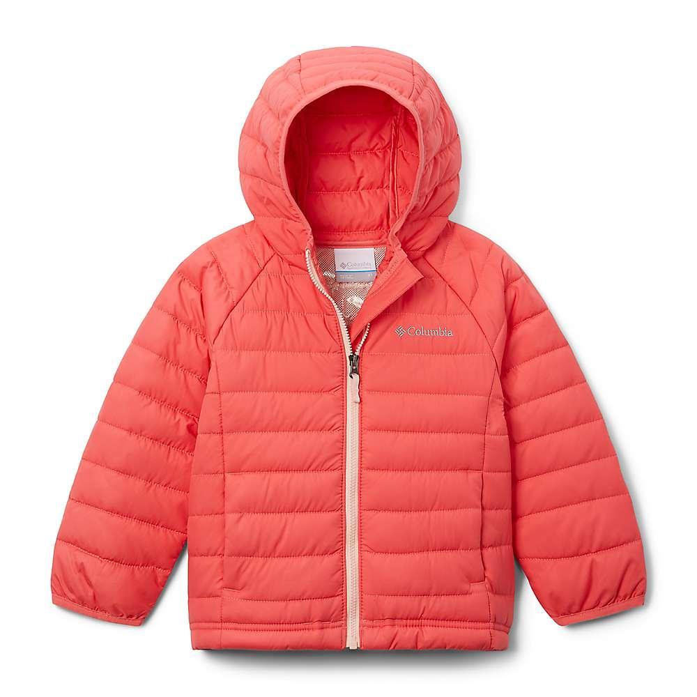 商品Columbia|Columbia Toddler Girls' Powder Lite Hooded Jacket,价格¥816,第6张图片详细描述