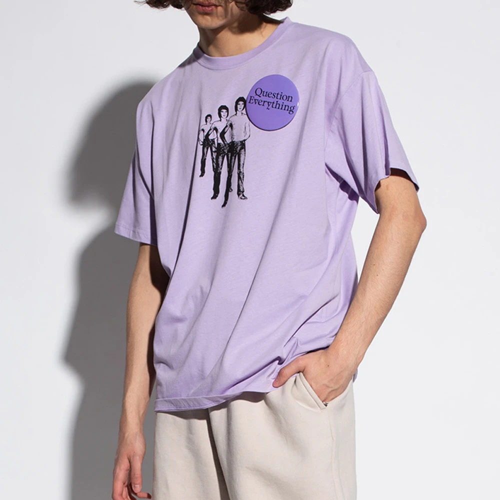 RAF SIMONS 男紫色男士T恤 211M122-0053 商品