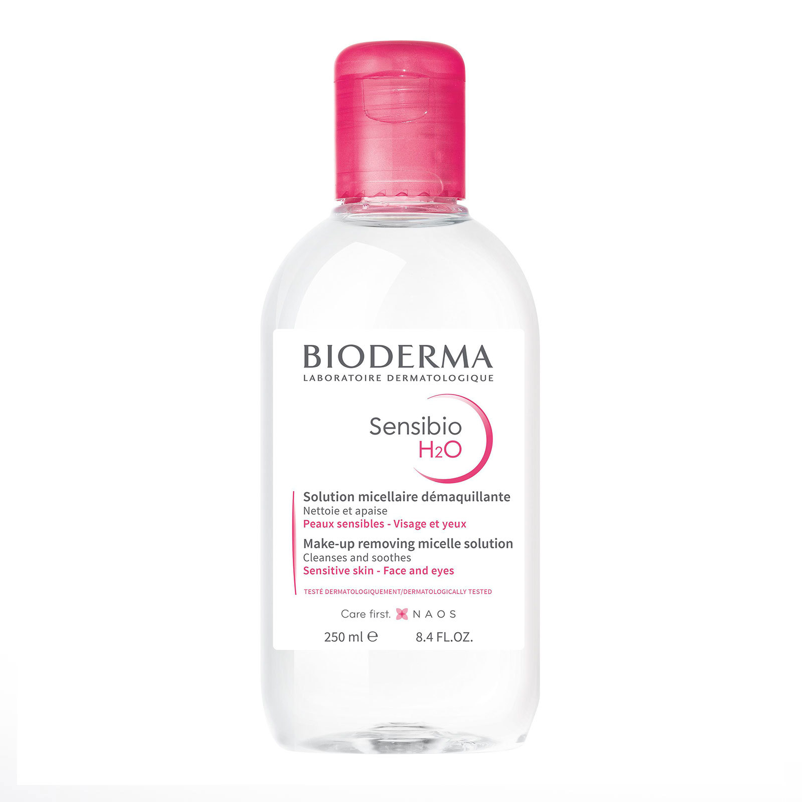 商品Bioderma|BIODERMA 贝德玛 舒妍多效洁肤液/卸妆水 粉水 250ml,价格¥98,第1张图片