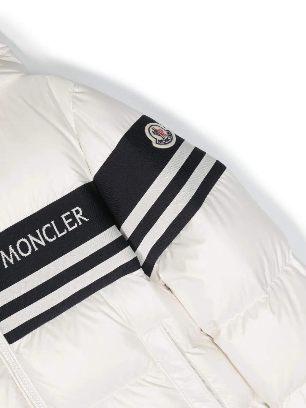 商品Moncler|Moncler 男童羽绒服 1A00057595ZJMANGAL034 白色,价格¥5564,第4张图片详细描述