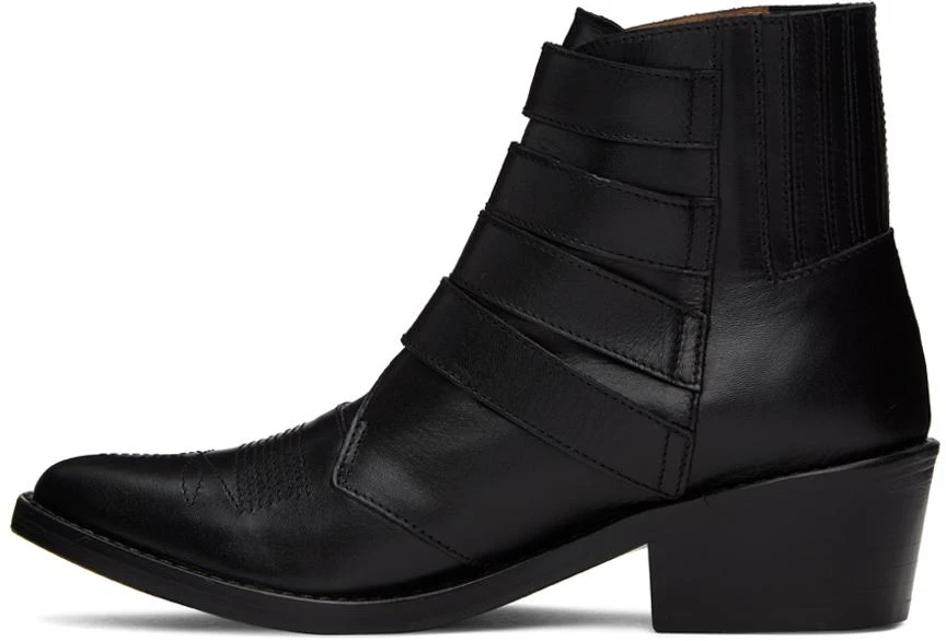 商品Toga Pulla|Black Cowboy Boots,价格¥1409,第3张图片详细描述