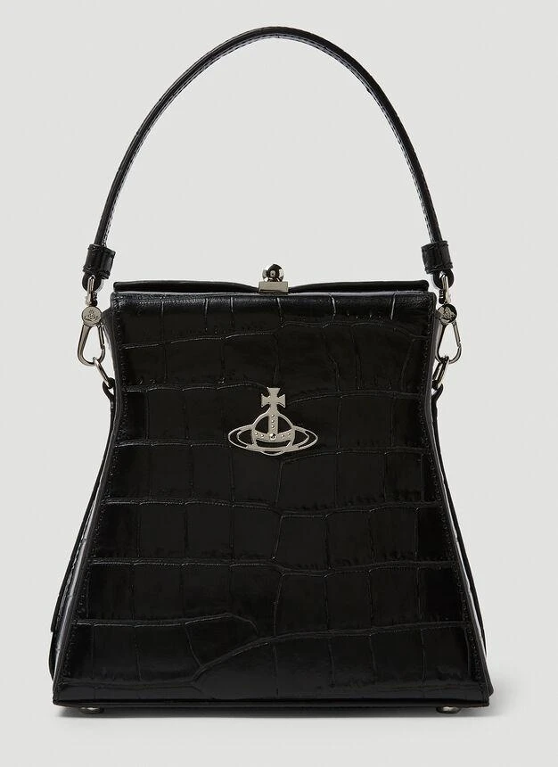 商品Vivienne Westwood|Kelly Medium Handbag in Black,价格¥3744,第1张图片