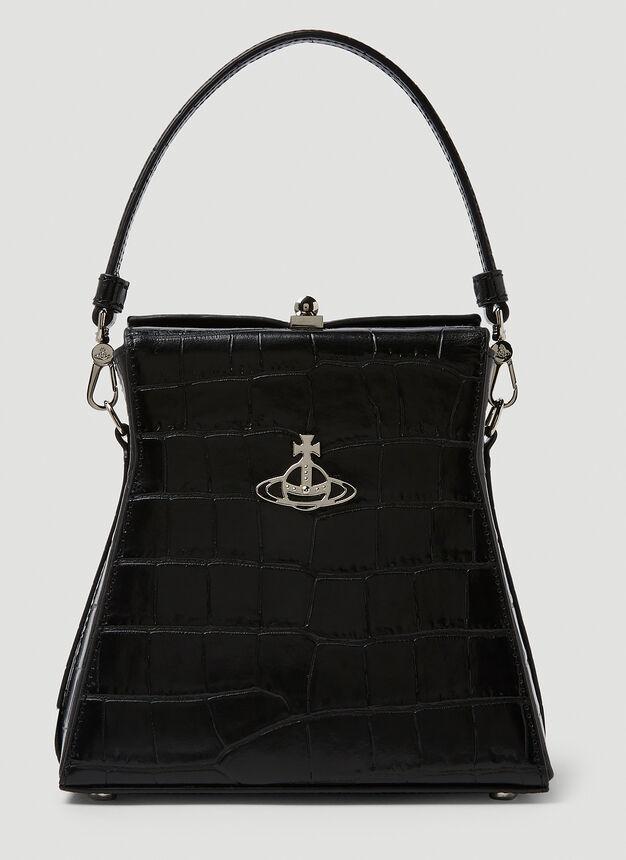 商品Vivienne Westwood|Kelly Medium Handbag in Black,价格¥3195,第1张图片