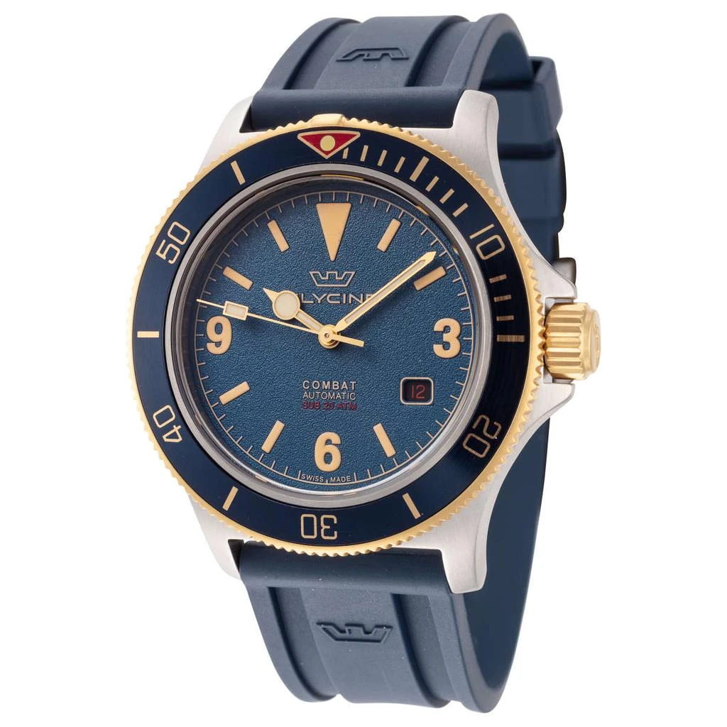 商品Glycine|Glycine Combat Sub 42 Men's Automatic Watch,价格¥2626,第1张图片