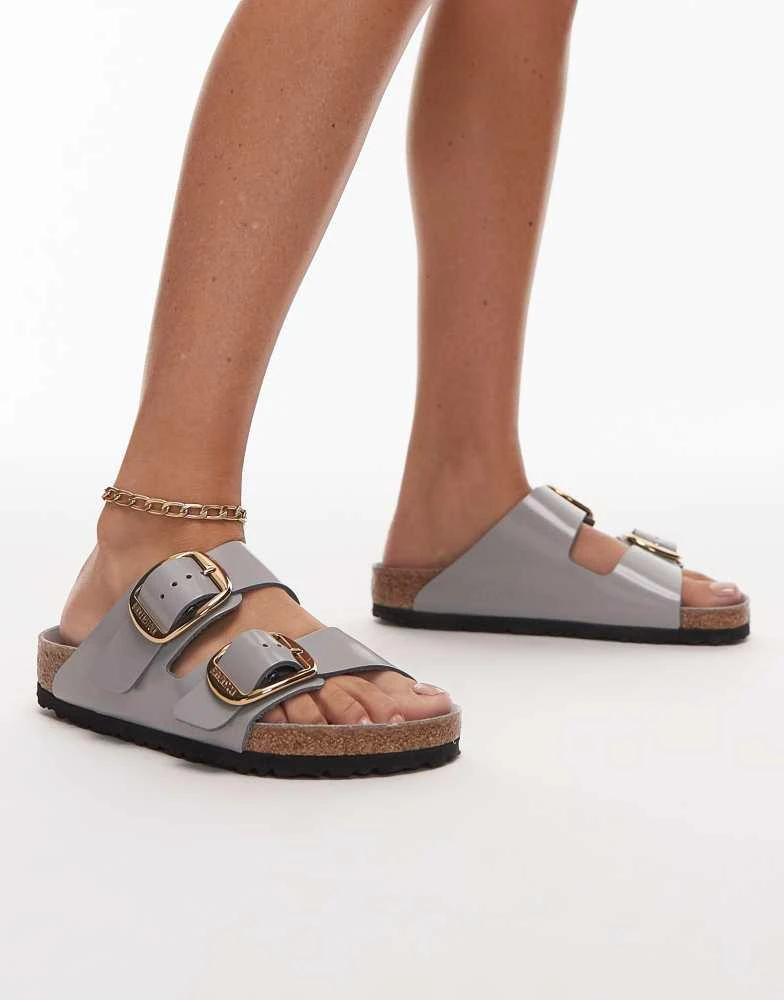 商品Birkenstock|勃肯Arizona 大扣高光凉鞋（石灰色）,价格¥573,第1张图片