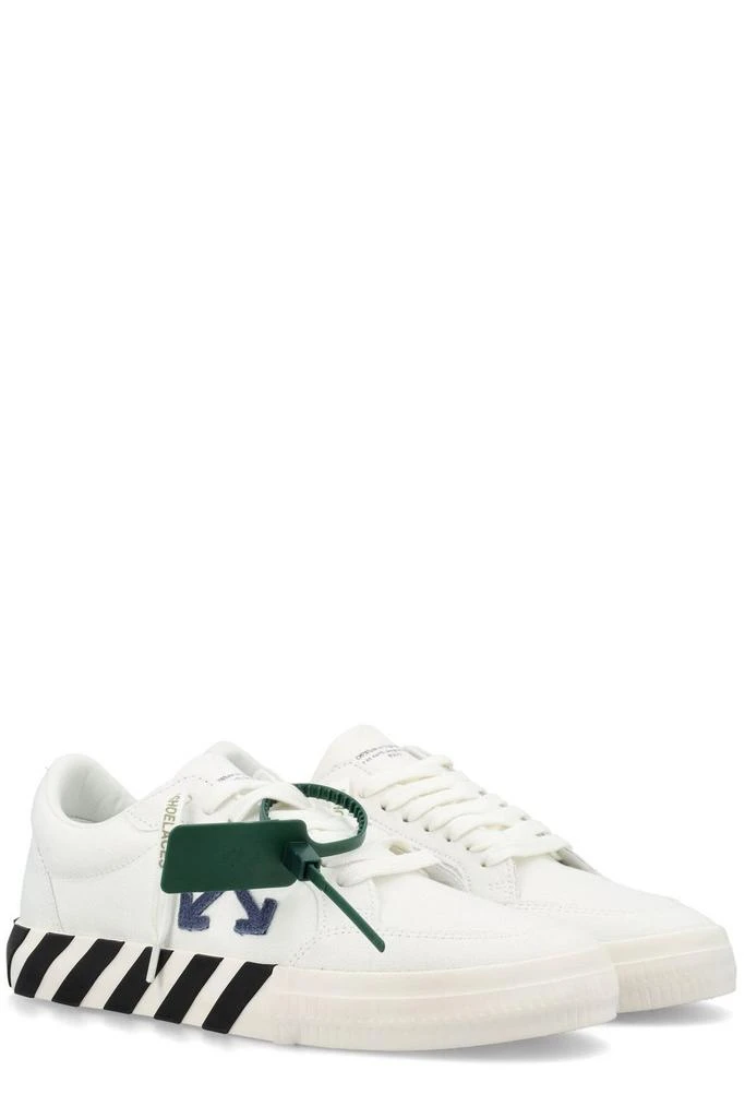 商品Off-White|Off-White Vulcanized Lace-Up Sneakers,价格¥1808,第3张图片详细描述