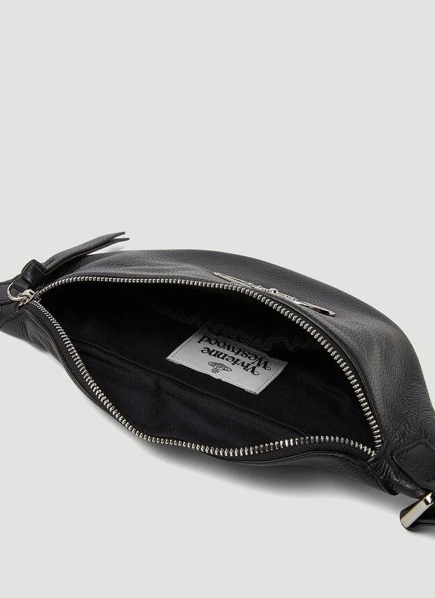 商品Vivienne Westwood|Hilda Small Belt Bag in Black,价格¥2071,第5张图片详细描述