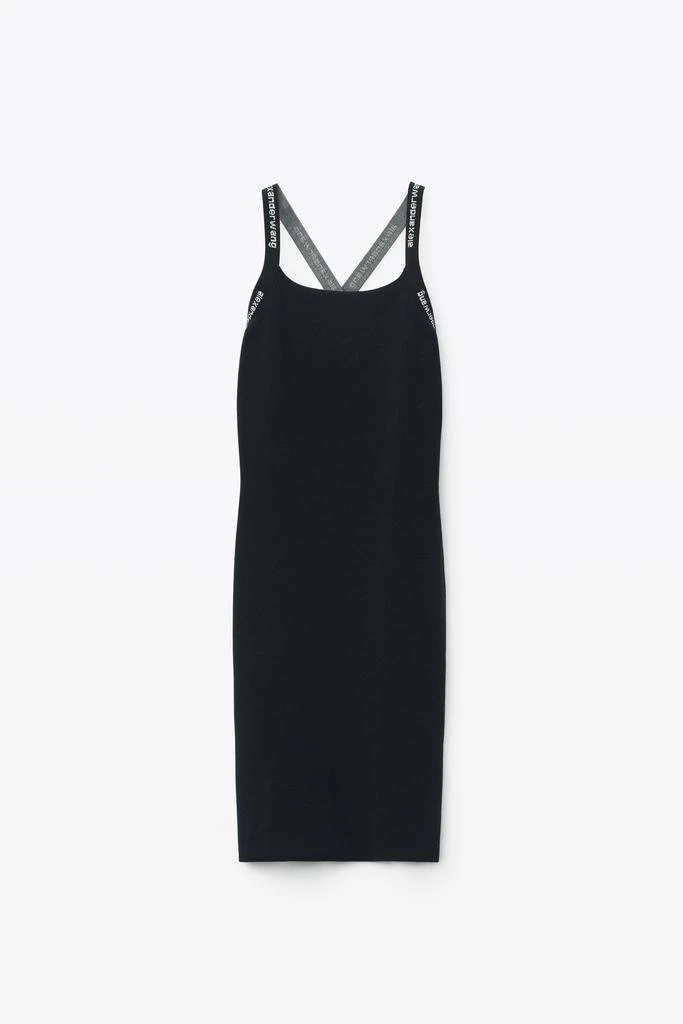 商品Alexander Wang|JACQUARD LOGO DRESS IN STRETCH KNIT,价格¥3357,第3张图片详细描述