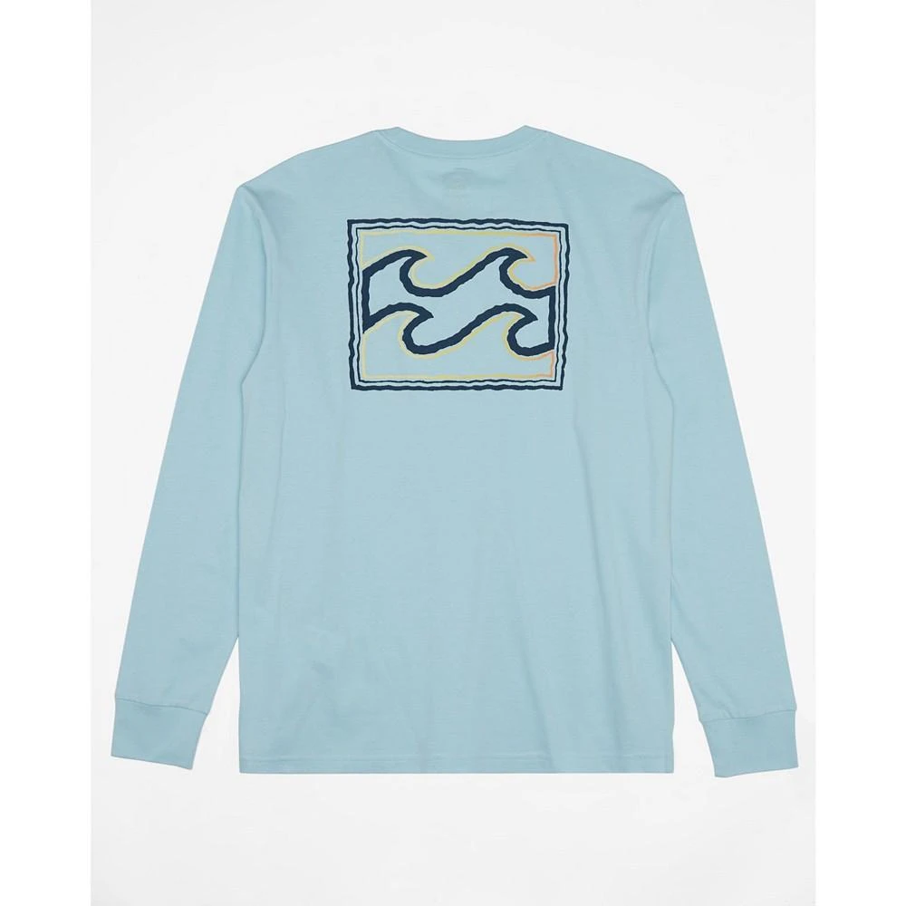 商品Billabong|Men's Crayon Wave Long Sleeve T-shirt,价格¥211,第1张图片