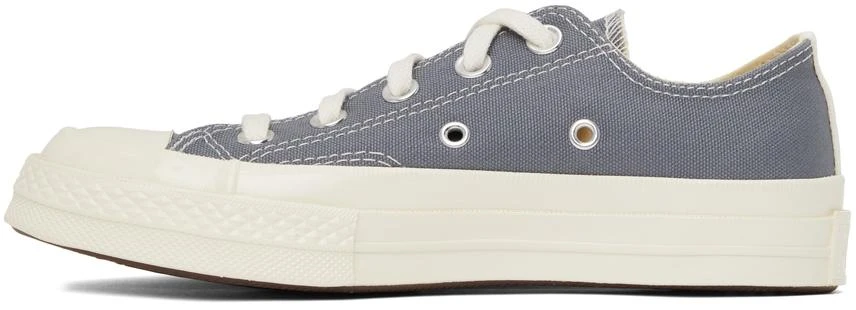 商品Comme des Garcons|Grey Converse Edition Half Heart Chuck 70 Low Sneakers,价格¥1194,第3张图片详细描述