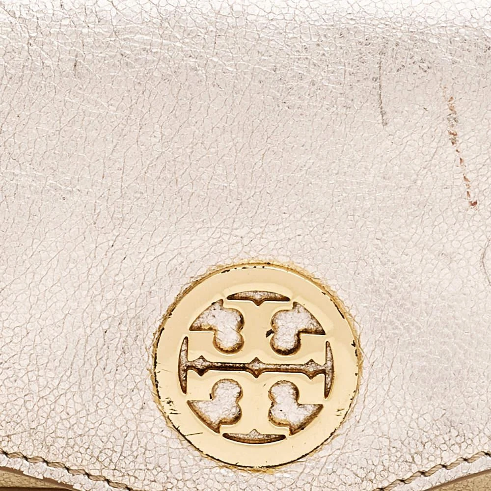 商品[二手商品] Tory Burch|Tory Burch Gold Leather Flap Chain Shoulder Bag,价格¥821,第5张图片详细描述