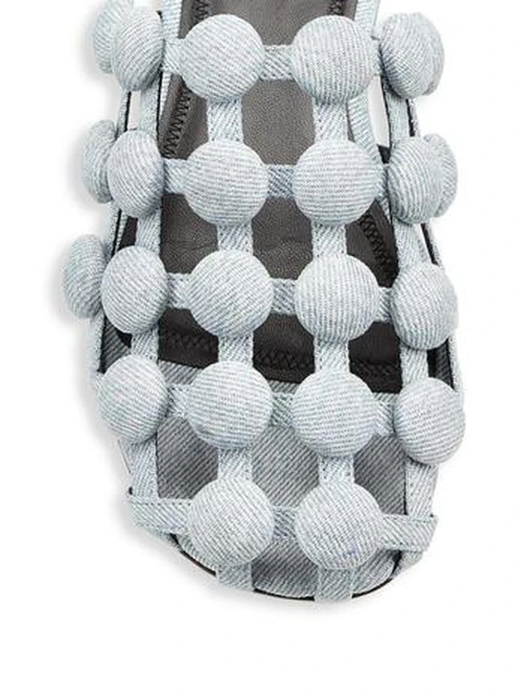 商品Alexander Wang|Alexander Wang - Amelia Denim Slippers,价格¥1792,第3张图片详细描述