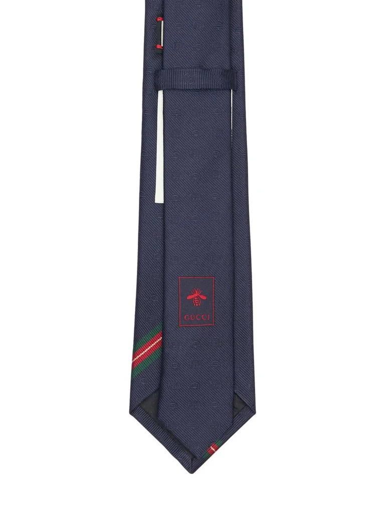 商品Gucci|7cm Gg Logo Silk Tie,价格¥1648,第3张图片详细描述