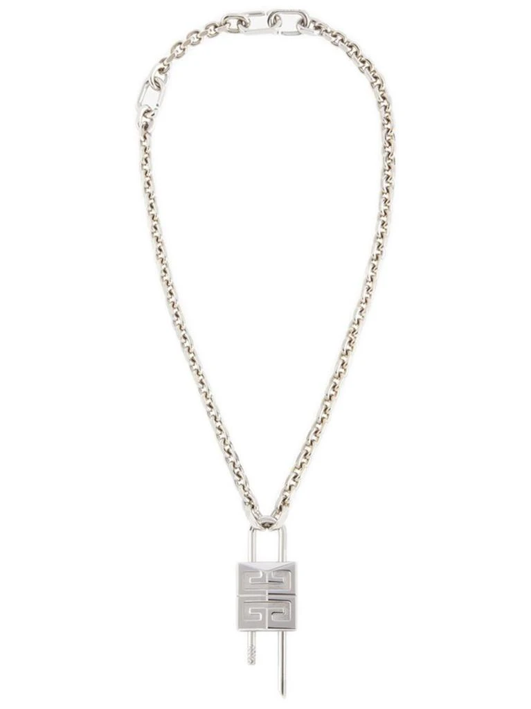 商品Givenchy|Lock necklace with 4g padlock,价格¥3585,第1张图片