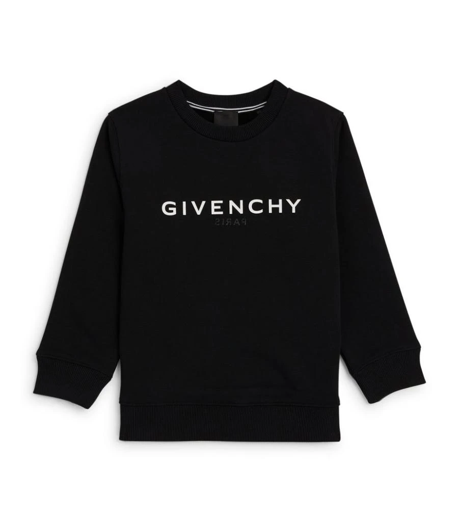 商品Givenchy|Cotton Logo Sweatshirt (4-12+ Years),价格¥1227,第1张图片