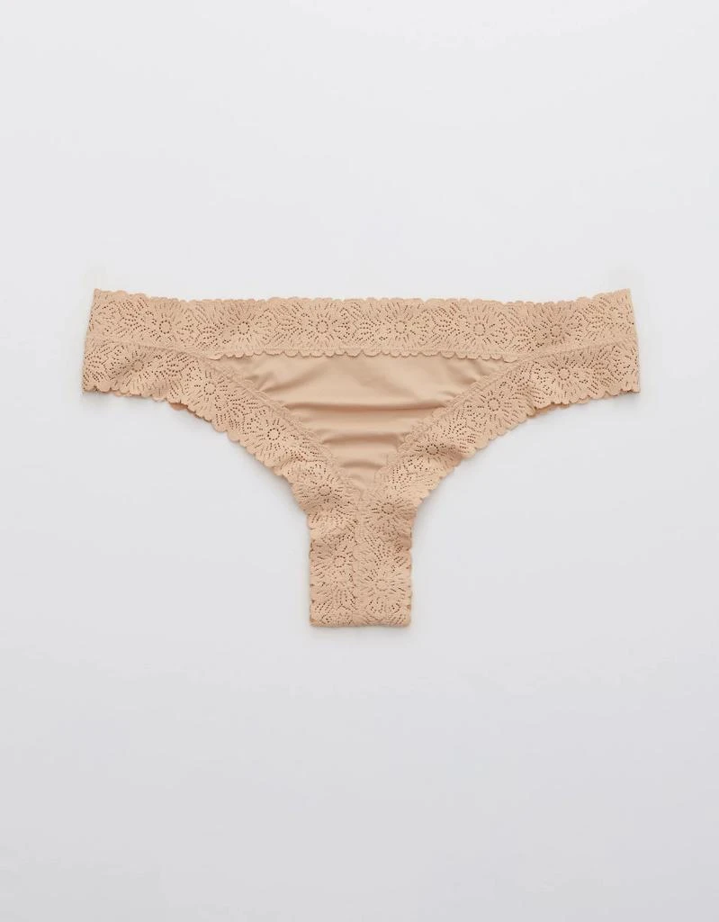 商品Aerie|Sunnie Blossom Lace Thong Underwear,价格¥46,第1张图片