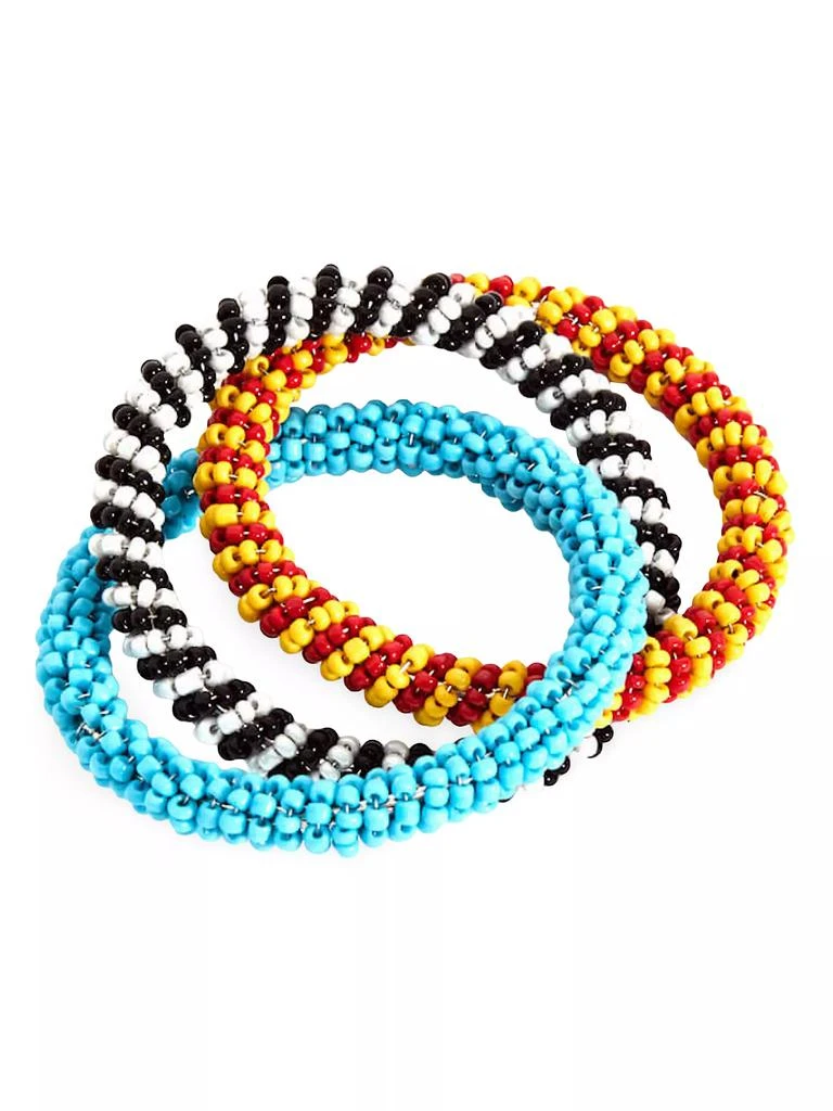 商品Von Gern Home|Beaded Napkin Ring, Set of 4,价格¥657,第1张图片