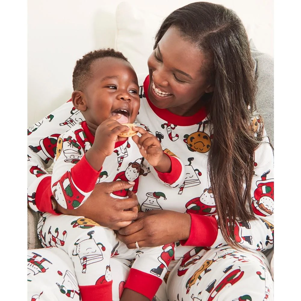 商品Carter's|Baby One Piece Santa Cookies Fleece Footed Pajama,价格¥81,第1张图片