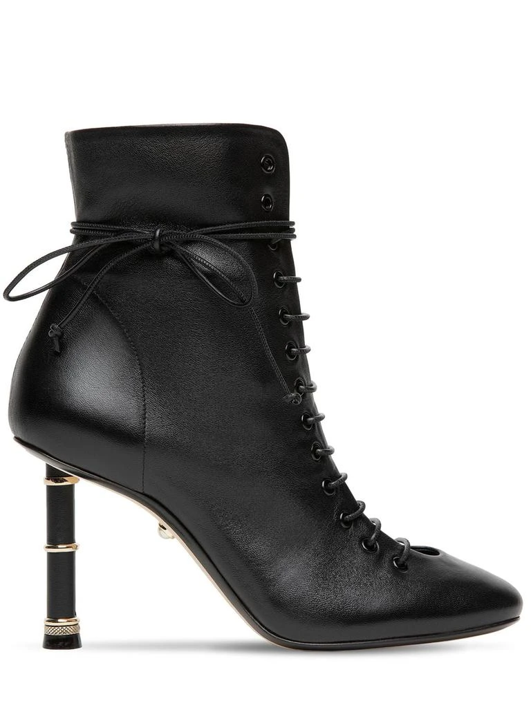 商品ALEVÌ|90mm Love Leather Ankle Boots,价格¥4770,第1张图片