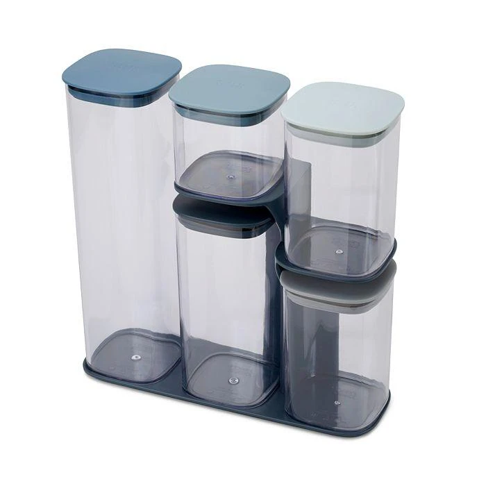 商品Joseph Joseph|Podium 5 Piece Sky Food Storage Set,价格¥374,第1张图片