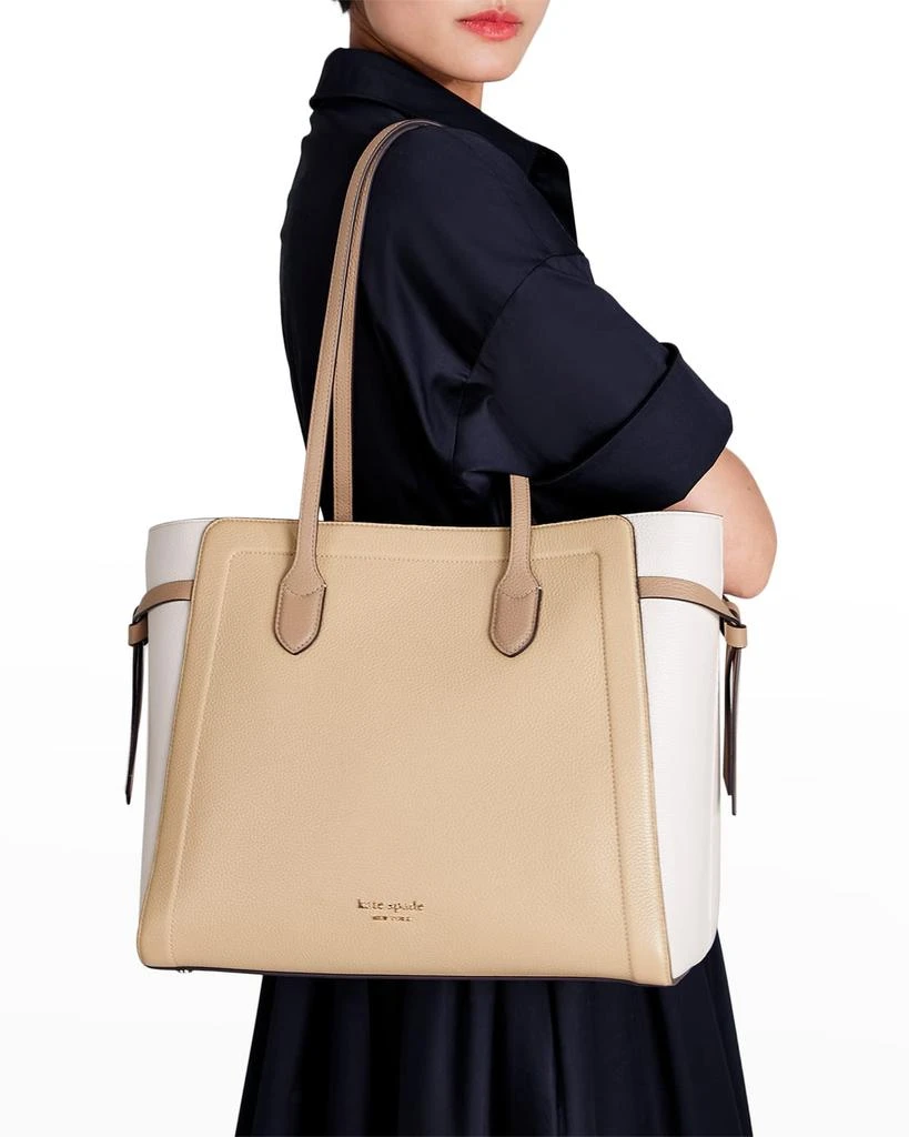 商品Kate Spade|colorblock leather tote bag,价格¥1250,第2张图片详细描述