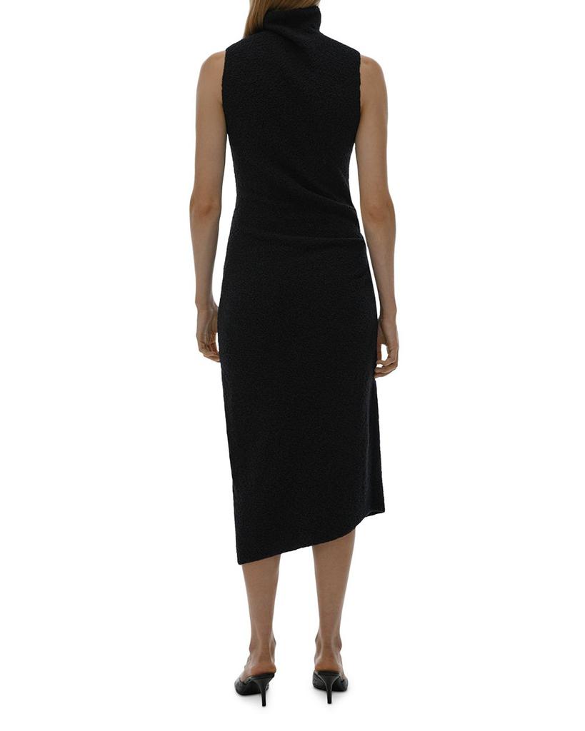 Deal Fleece Asymmetrical Dress商品第2张图片规格展示