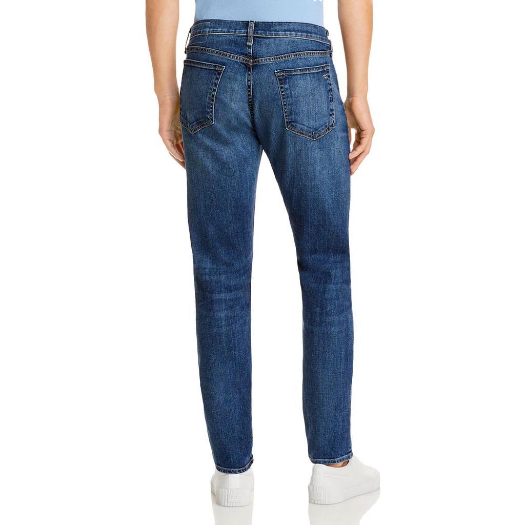 商品Rag & Bone|Rag & Bone Mens Fit 2 Mid-Rise Cotton Stretch Slim Jeans,价格¥246-¥838,第5张图片详细描述