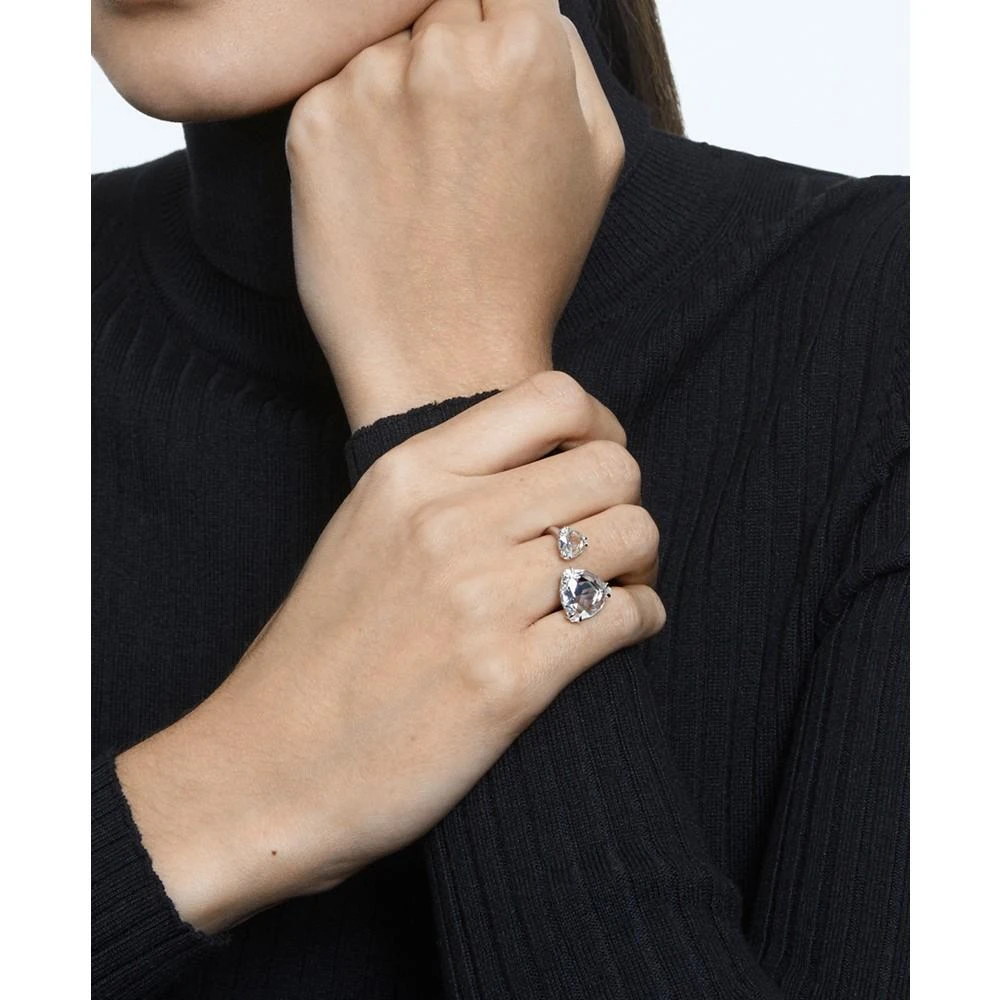 商品Swarovski|Silver-Tone Crystal Cuff Ring,价格¥566,第4张图片详细描述