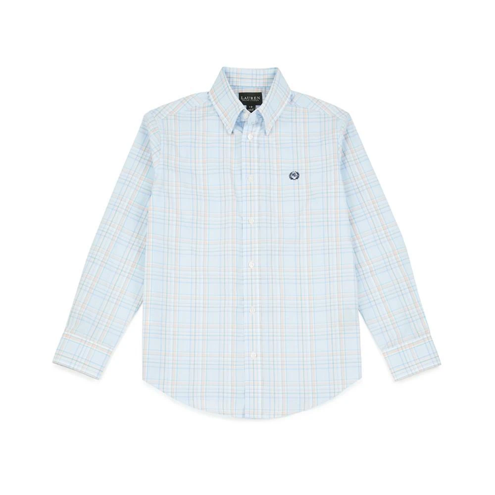 商品Ralph Lauren|Big Boys Classic Fit Dress Shirts,价格¥180,第1张图片
